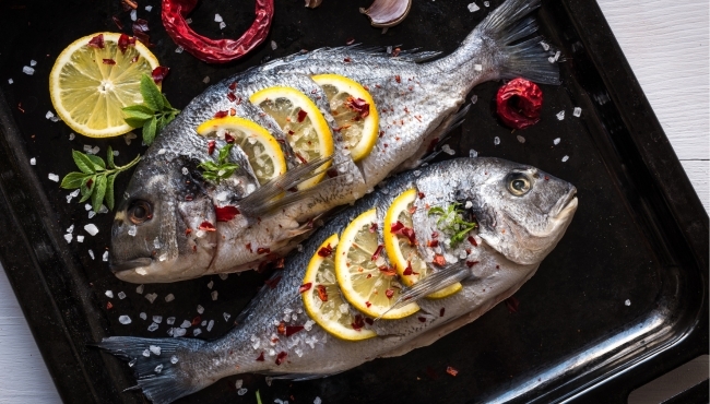 Menu gourmet a base di pesce per due persone (valido solo Ven, Sab e Dom, compreso il 2 Giugno)